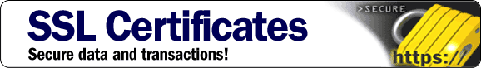 SSL Certificates secure data and transactions.